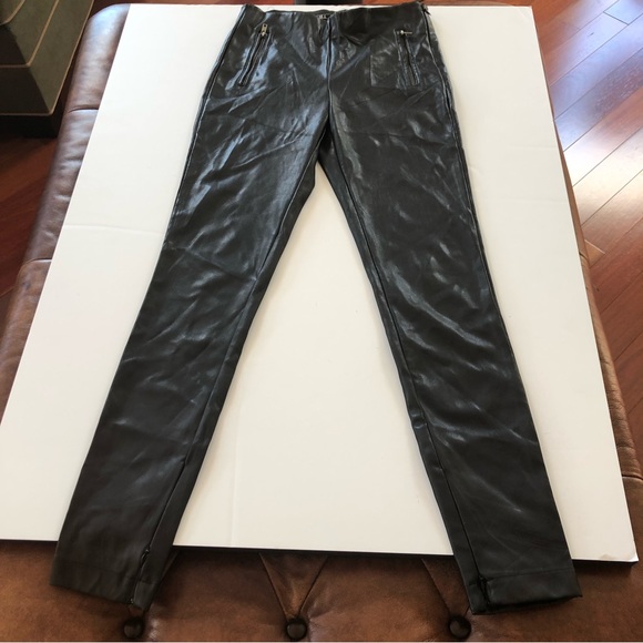 Zara Pants & Jumpsuits Zara Faux Leather Pants Poshmark